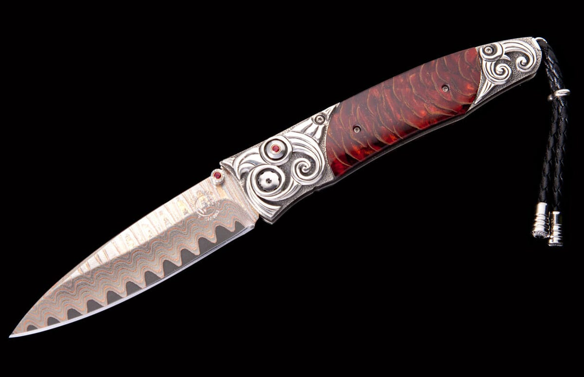 William Henry KNIVES Red Wave B30 RED WAVE