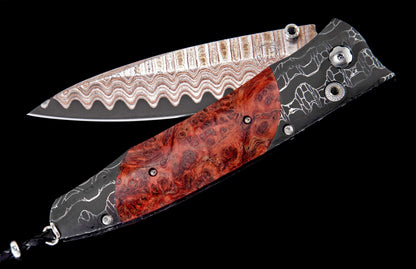William Henry KNIVES B30 Red Burl