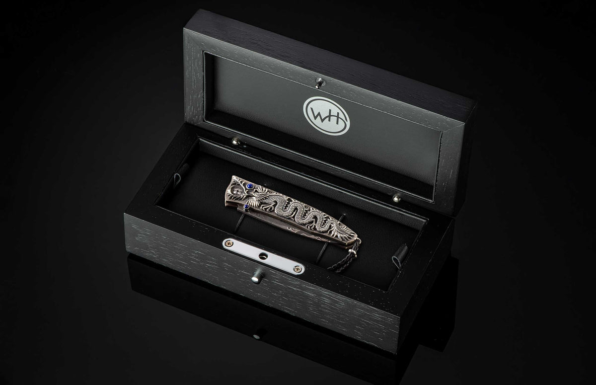 William Henry KNIVES B30 Silver Dragon