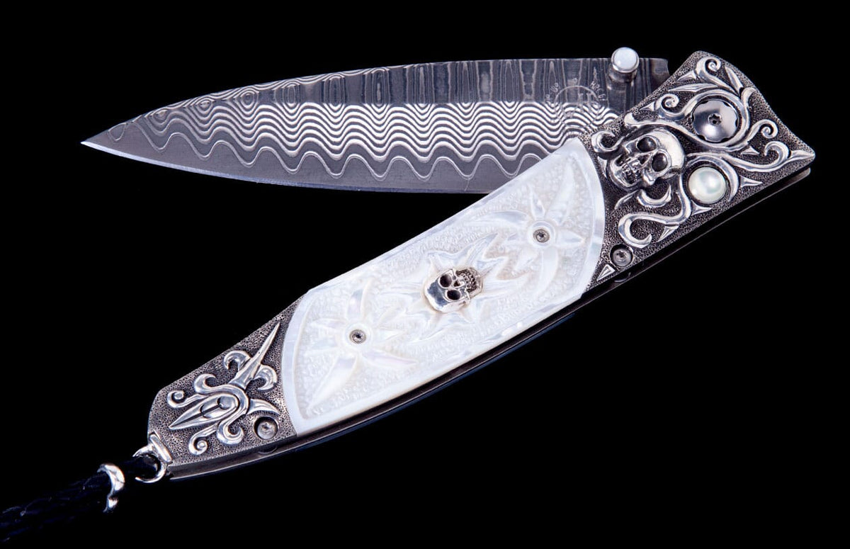 William Henry KNIVES Skultured B30 SKULTURED