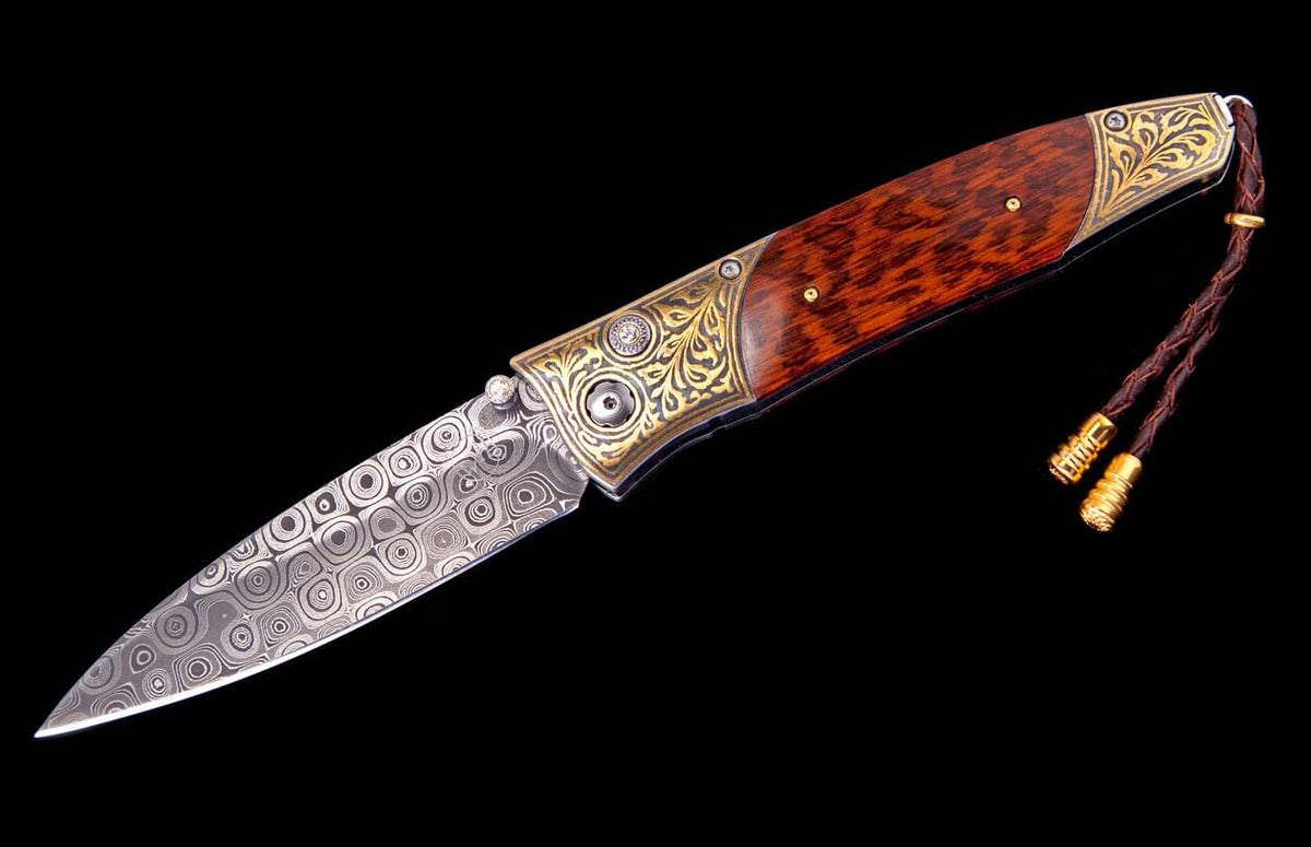William Henry KNIVES Snakewood Gold B30 SNAKEWOOD GOLD