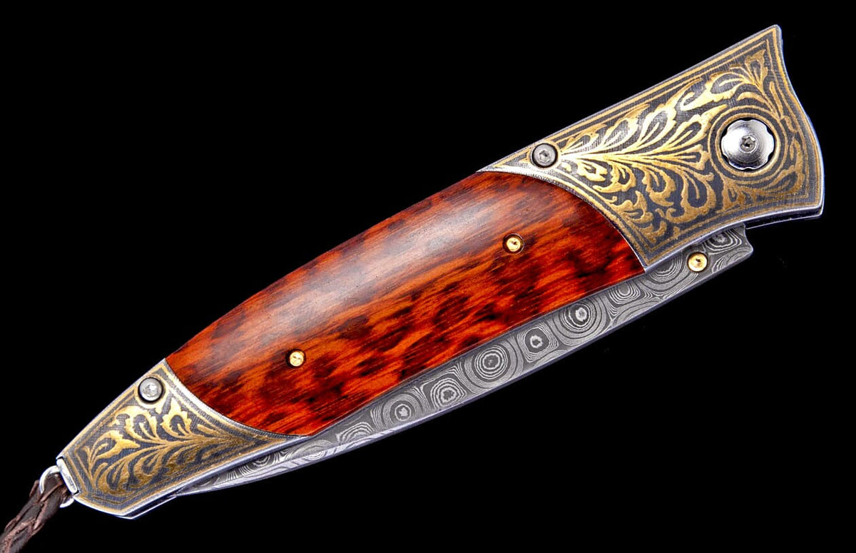 William Henry KNIVES Snakewood Gold B30 SNAKEWOOD GOLD