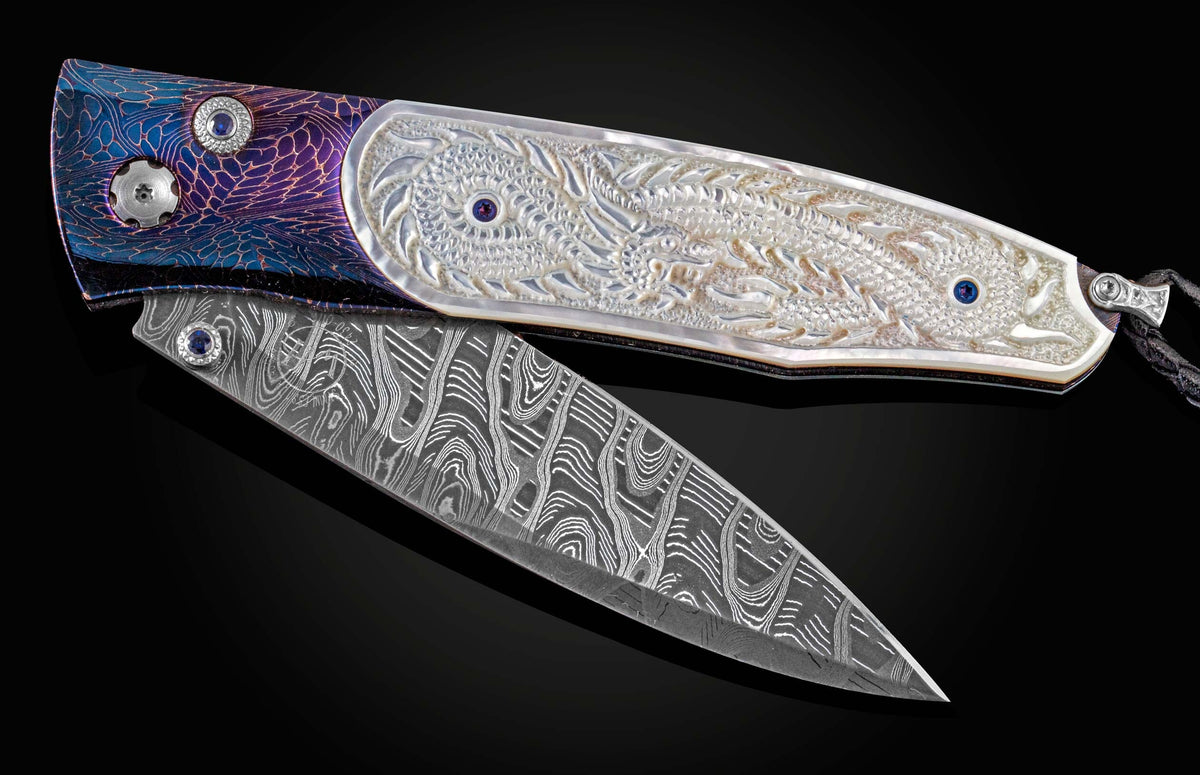 William Henry KNIVES B30 White Dragon