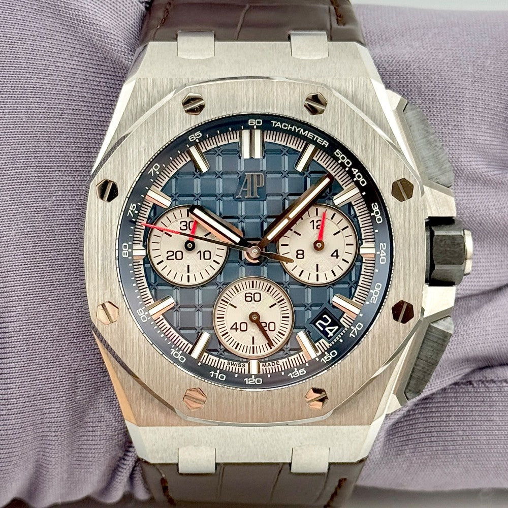Pre-Owned Audemars Piguet Royal Oak Offshore Chronograph 26420TI.OO.A027CA.01