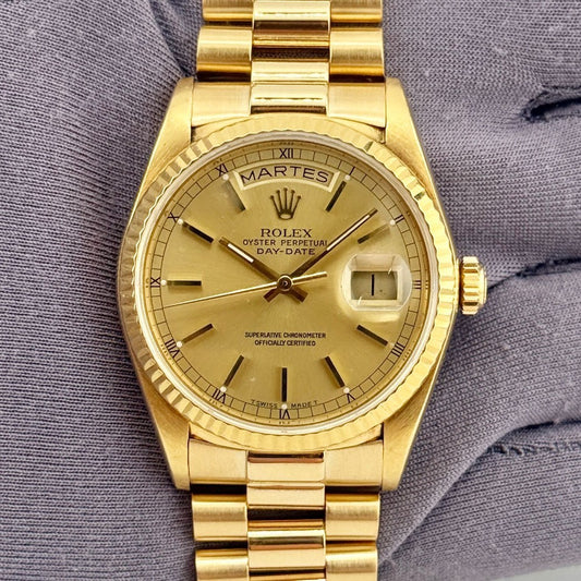 Pre-Owned Rolex Day-Date 36mm 18038