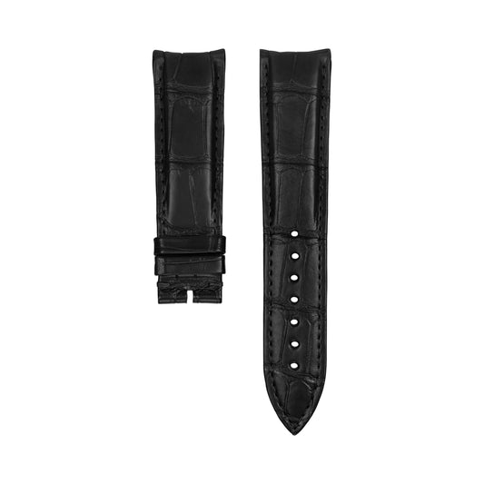 Piaget Polo 42mm Black Alligator Strap MXE0JZJ2