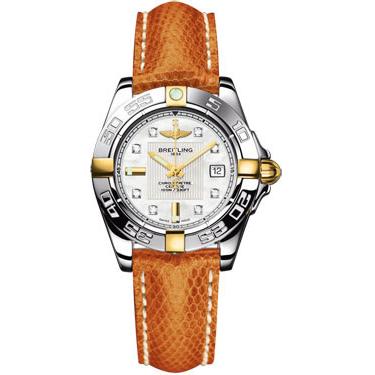 Breitling Galactic 32 Two-Tone B71356L2/A710-lizard-orange-tang