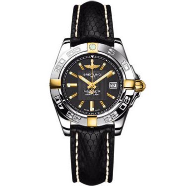 Breitling Galactic 32 Two-Tone B71356L2/BA11-lizard-black-tang