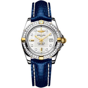 Breitling Galactic 32 Two-Tone B71356LA/A710-lizard-blue-tang