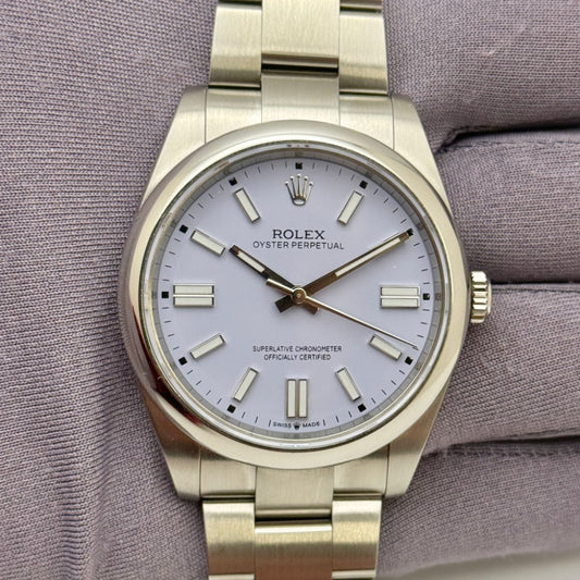 Pre-Owned Rolex Oyster Perpetual 41mm 124300
