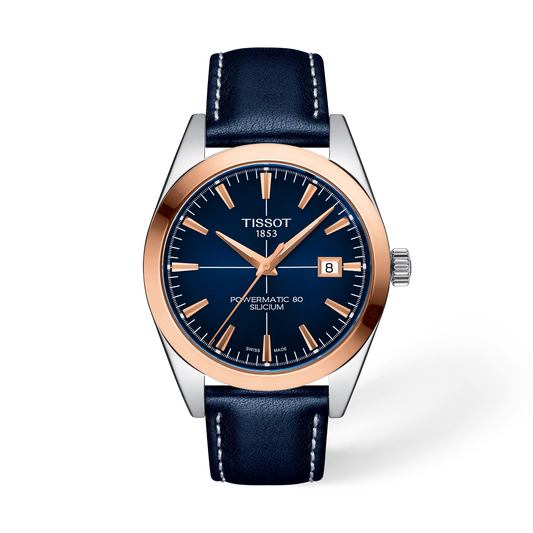 Tissot Gentleman Gold bezel 40mm T9274074604100