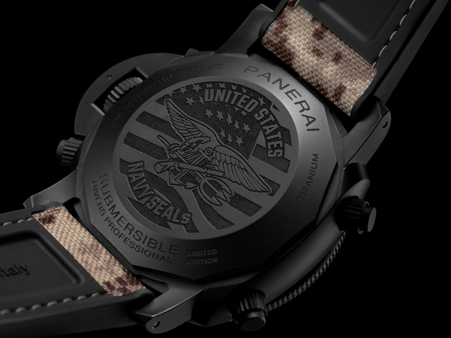 Submersible Chrono Navy SEALs Titanio 47 mm