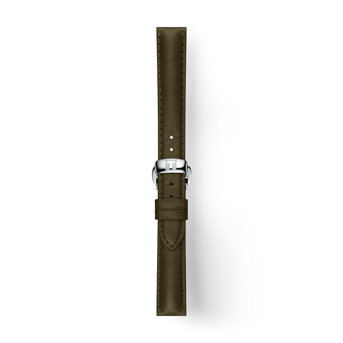 Tissot Official Green Leather Strap Lugs 15 mm T852046066