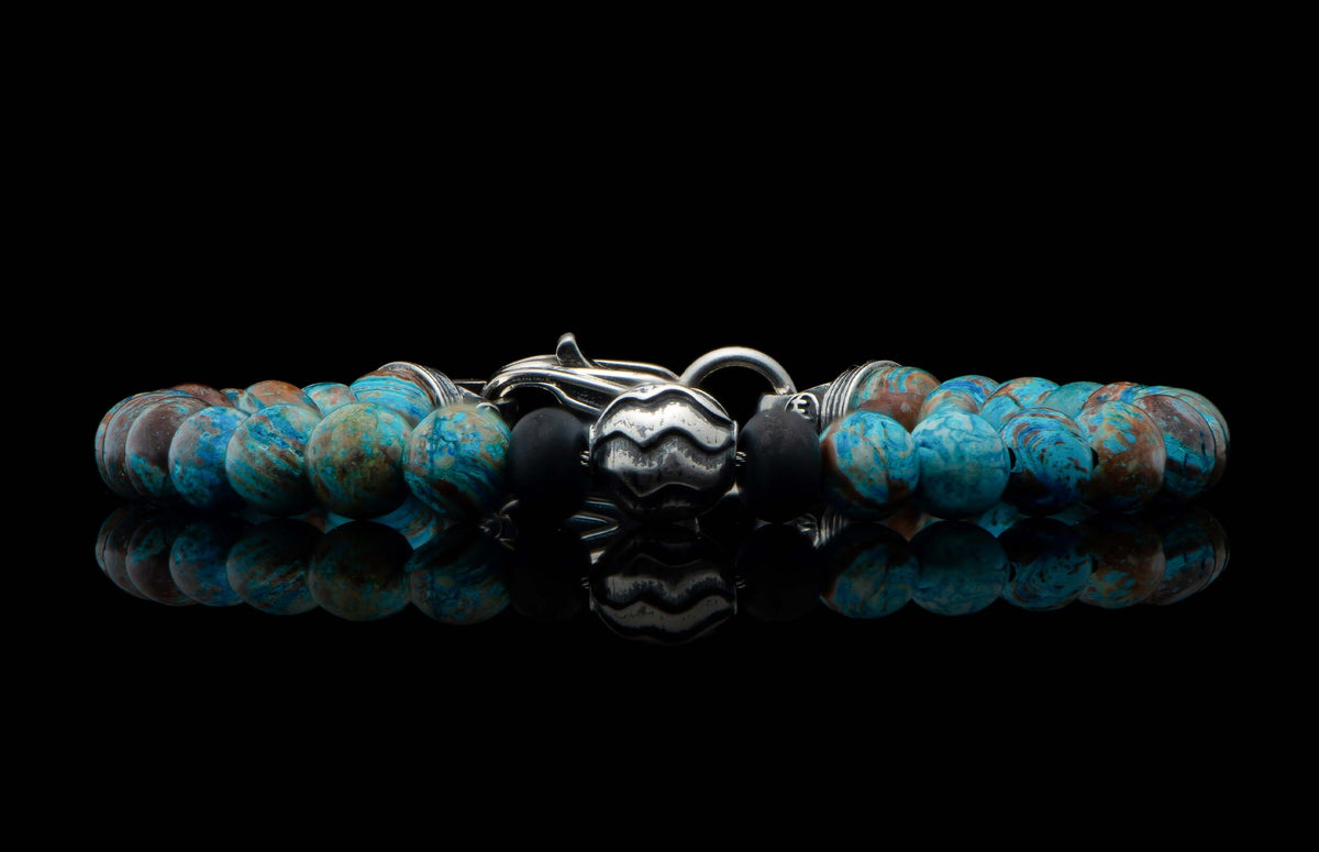 William Henry JEWELRY Brookings - Blue Agate BB48 BLA