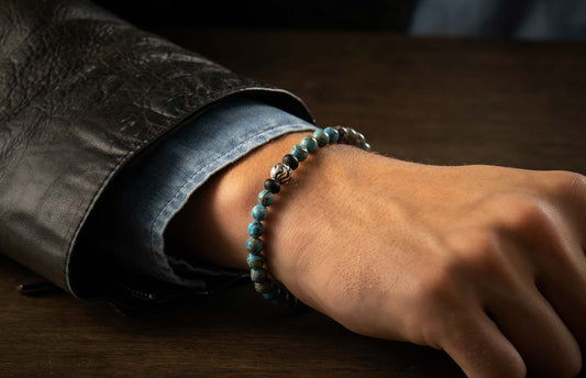 William Henry JEWELRY Brookings - Blue Agate BB48 BLA