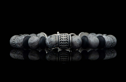 William Henry JEWELRY Newport - Silver Agate BB49 SLA