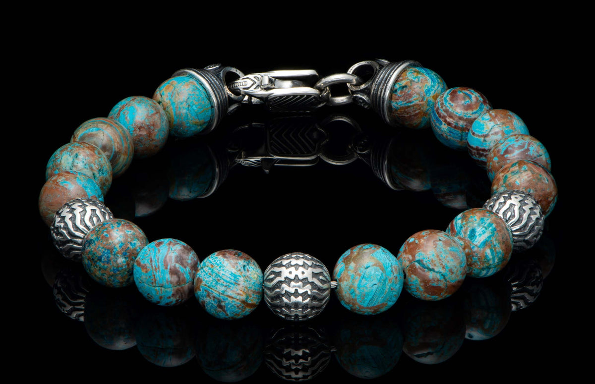 William Henry JEWELRY Seaside - Blue Agate BB50 BLA