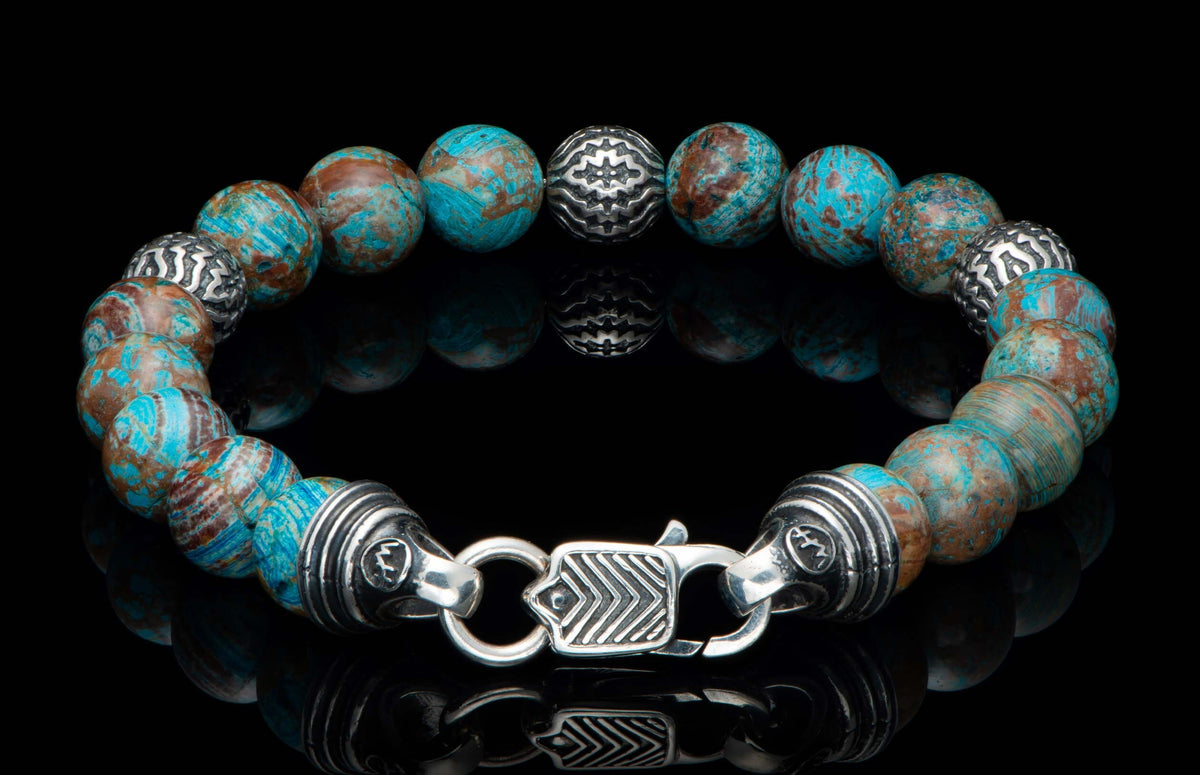 William Henry JEWELRY Seaside - Blue Agate BB50 BLA