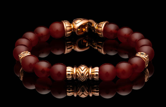 William Henry JEWELRY Carnelian Tikal BB62 CARN RG