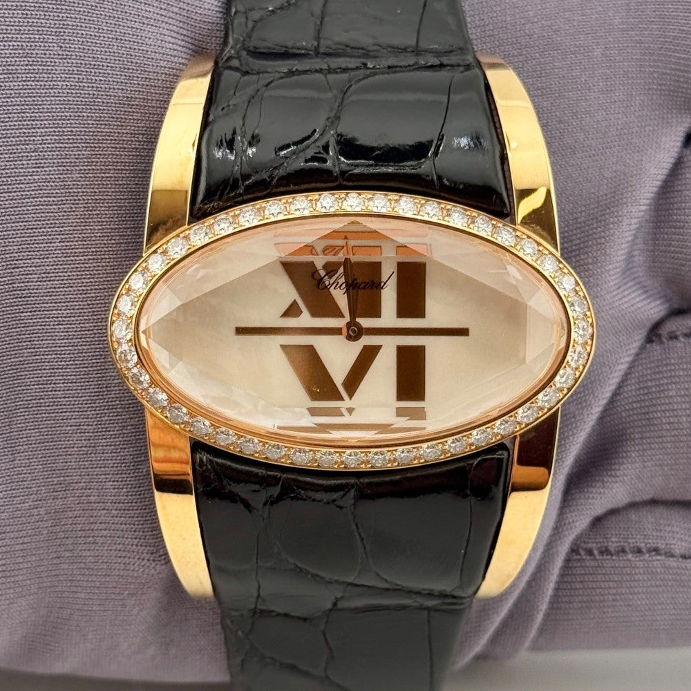Pre-Owned Chopard Happy Oval 139018-5002