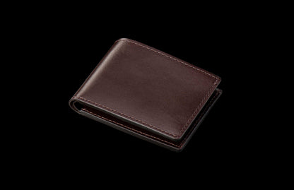 William Henry LEATHER Bi-Fold Wallet - Midnight Lizard BF LIZ BLK