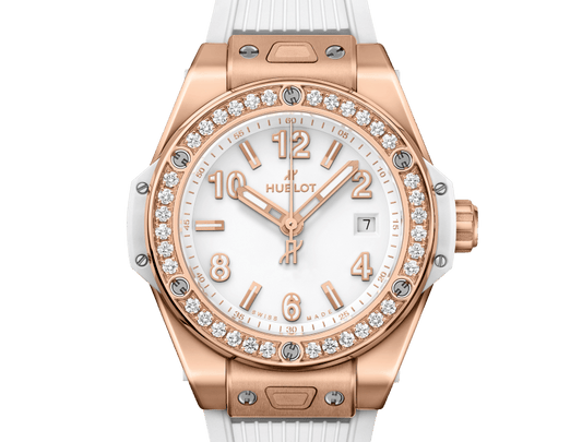 Hublot Big Bang One Click King Gold White Diamonds 33 mm 485.OE.2080.RW.1204