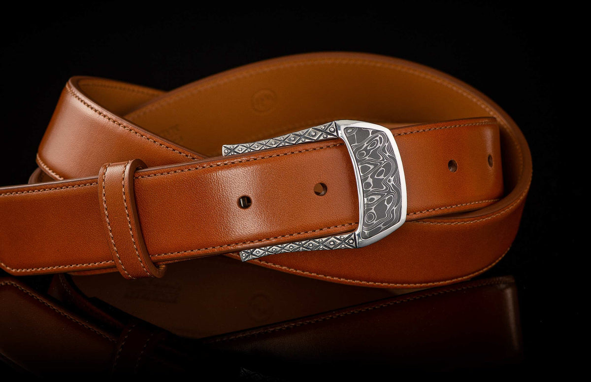 William Henry Buckle 3 - Damascus BKL3 DAM