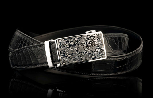 William Henry BUCKLE Bifrost - Black Alligator BKL4 - BLK