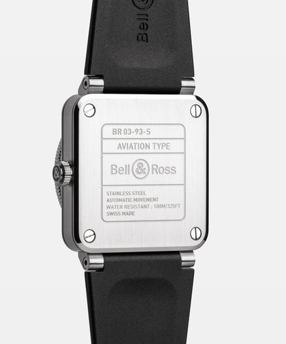 Bell & Ross Montre BR-03 GMT Compass BR0393-COM-ST/SRB