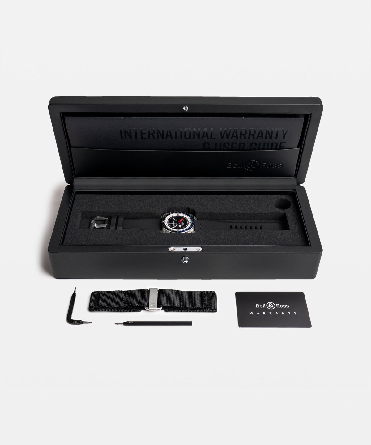Bell & Ross Montre BR-03 GMT Compass BR0393-COM-ST/SRB