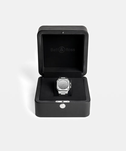 Bell & Ross Montre BR-05 Grey Mirror Steel BR05A-MI-ST/SRB