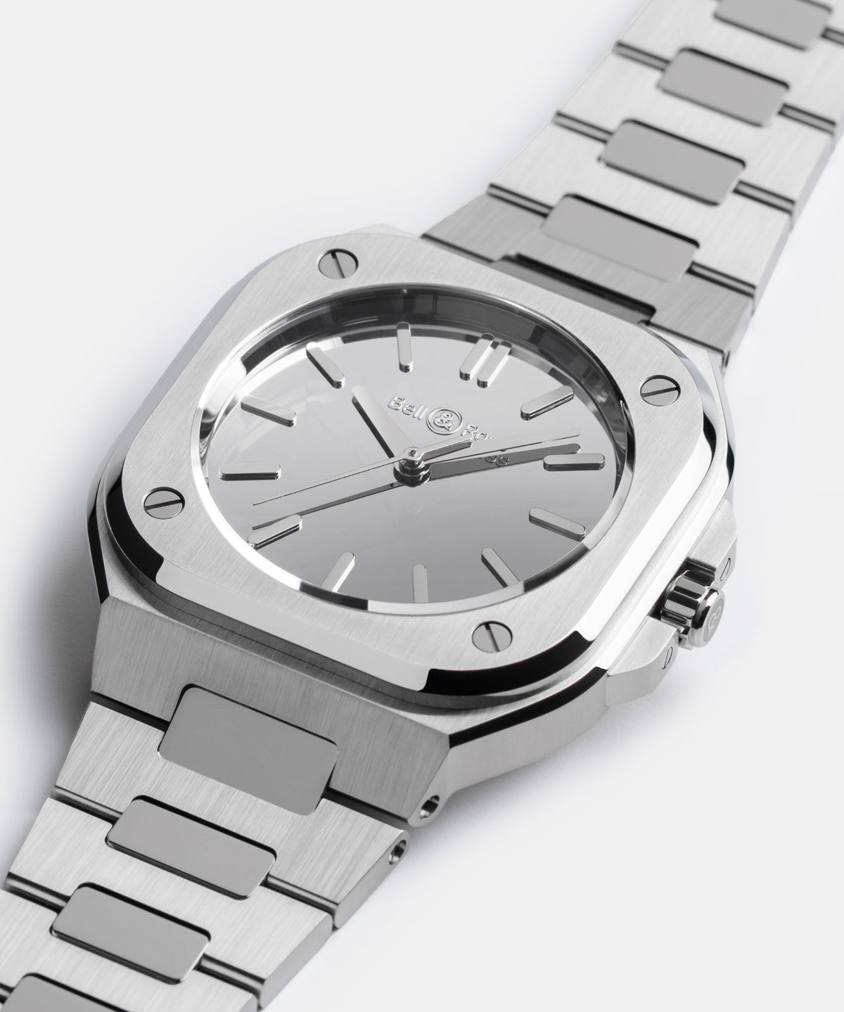 Bell & Ross Montre BR-05 Grey Mirror Steel BR05A-MI-ST/SST
