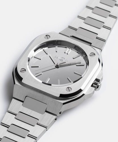 Bell & Ross Montre BR-05 Grey Mirror Steel BR05A-MI-ST/SST