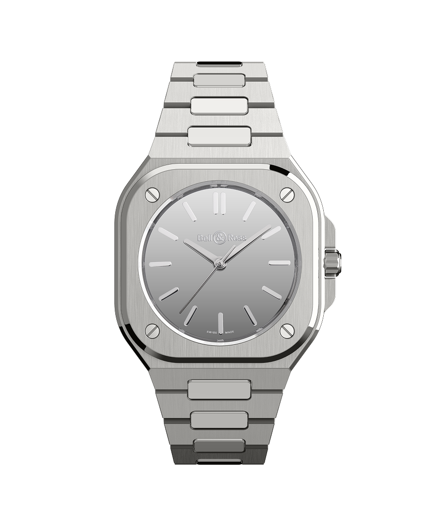 Bell & Ross Montre BR-05 Grey Mirror Steel BR05A-MI-ST/SST