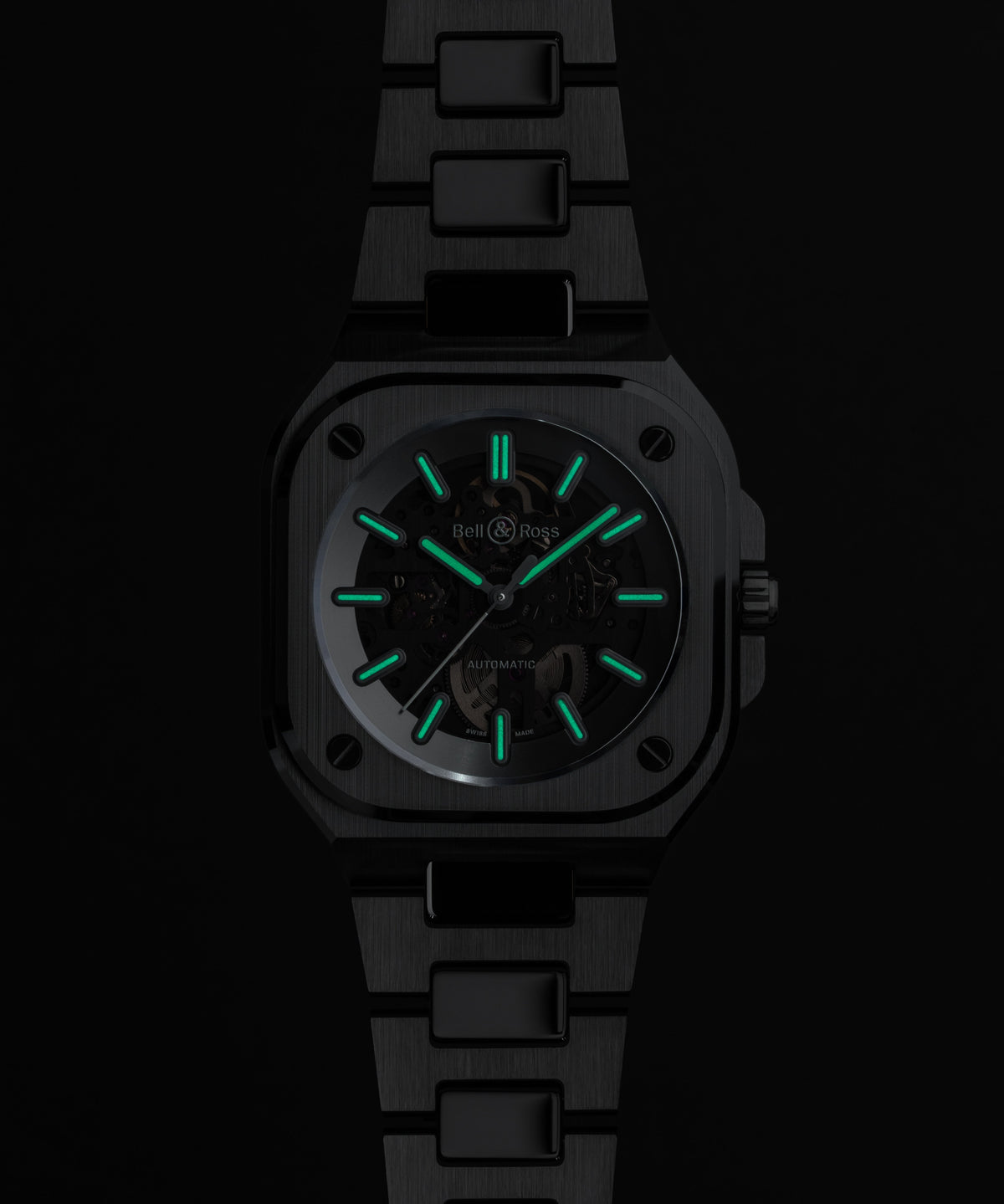 Bell & Ross Montre BR-05 Skeleton Phantom Ceramic BR05A-PH-SK-CE/SCE