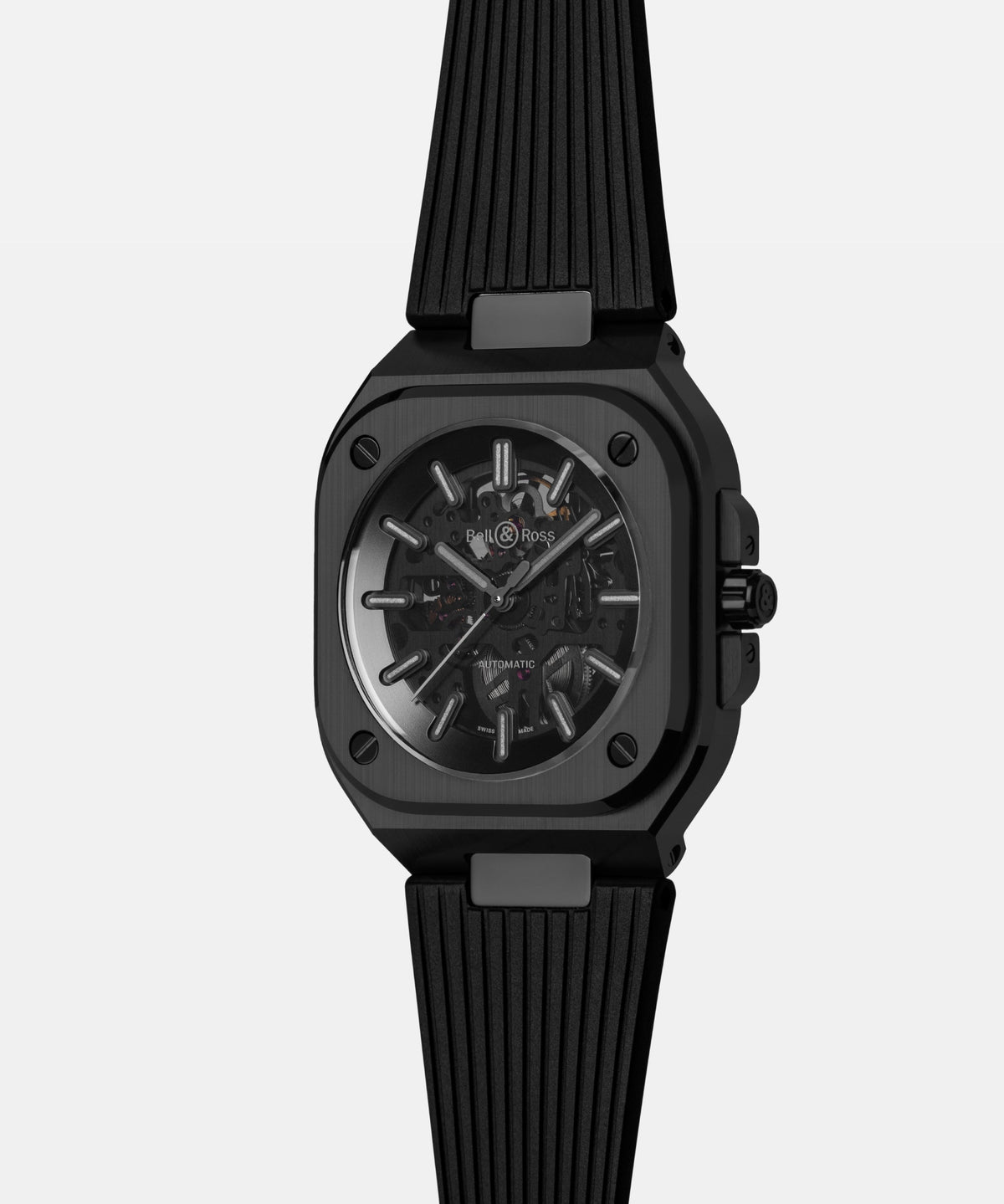 Bell & Ross Montre BR-05 Skeleton Phantom Ceramic BR05A-PH-SK-CE/SRB