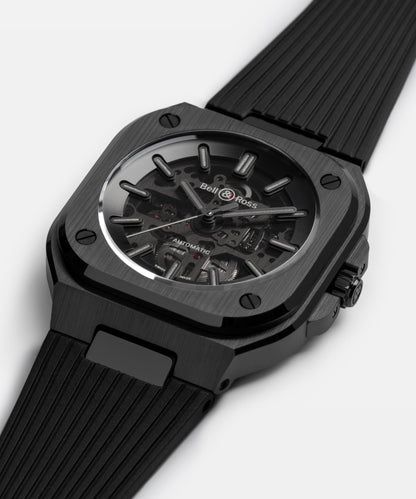 Bell & Ross Montre BR-05 Skeleton Phantom Ceramic BR05A-PH-SK-CE/SRB