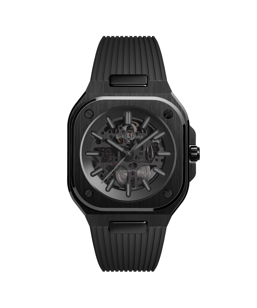Bell & Ross Montre BR-05 Skeleton Phantom Ceramic BR05A-PH-SK-CE/SRB