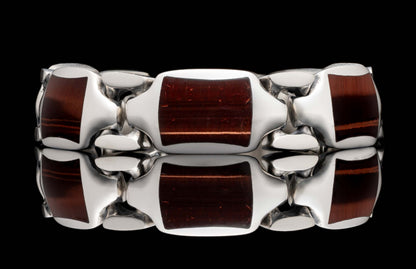 William Henry JEWELRY Red Tiger Eye Retro BR13 RTE