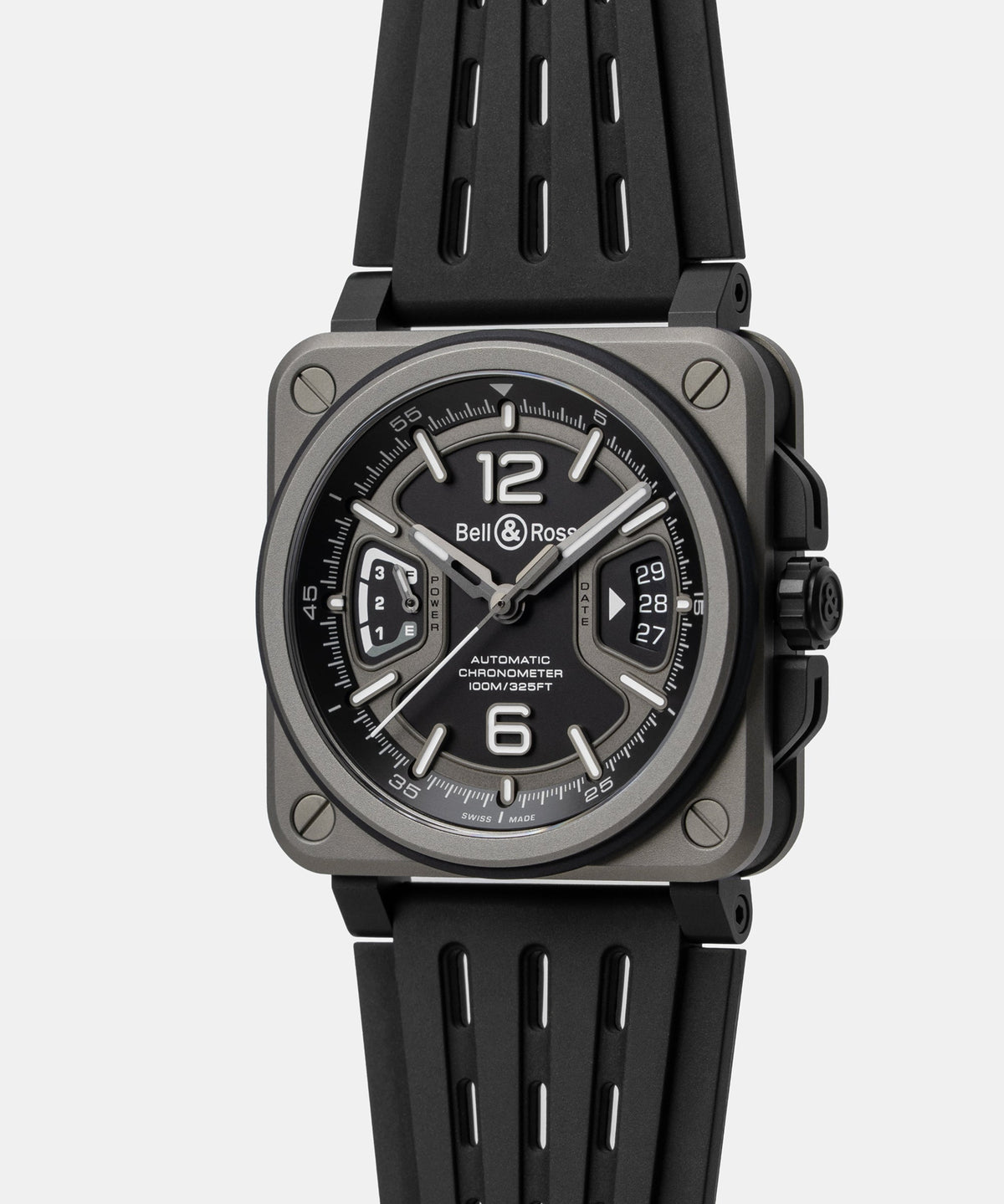 Bell & Ross Watch BR-X3 Black Titanium BRX3R-BL-TI/SRB