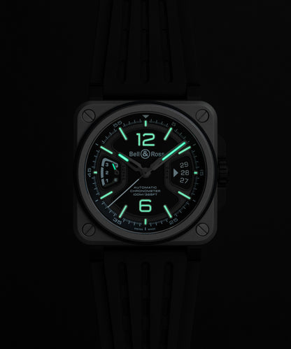 Bell & Ross Watch BR-X3 Black Titanium BRX3R-BL-TI/SRB