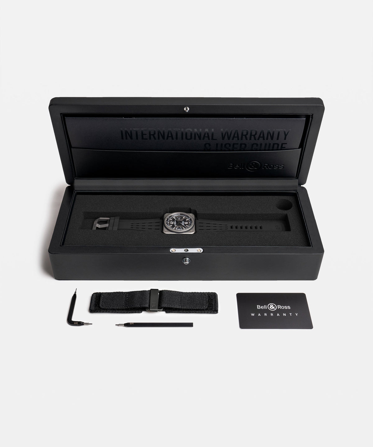 Bell & Ross Watch BR-X3 Black Titanium BRX3R-BL-TI/SRB