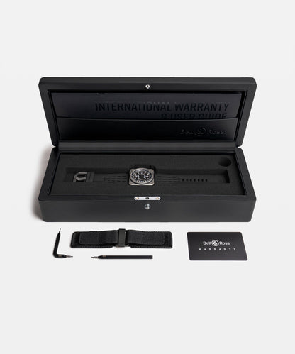 Bell & Ross Watch BR-X3 Black Titanium BRX3R-BL-TI/SRB