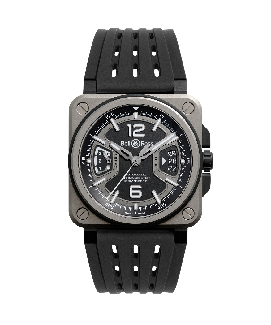 Bell & Ross Watch BR-X3 Black Titanium BRX3R-BL-TI/SRB