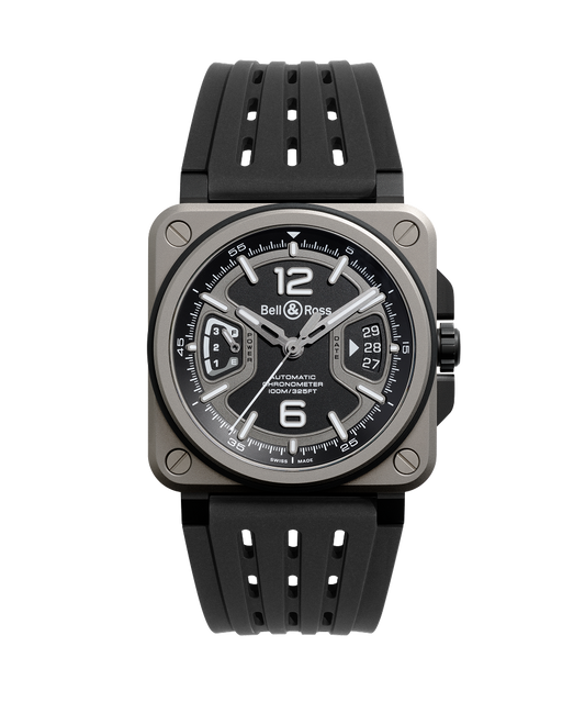 Bell & Ross Watch BR-X3 Black Titanium BRX3R-BL-TI/SRB