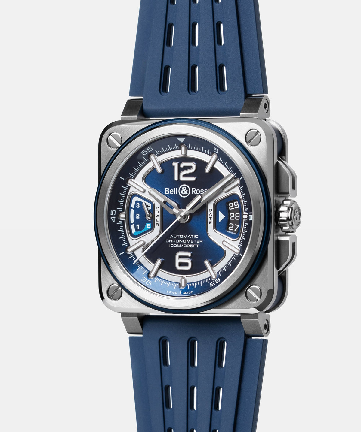 Bell & Ross Watch BR-X3 Blue Steel BRX3R-BLU-ST/SRB