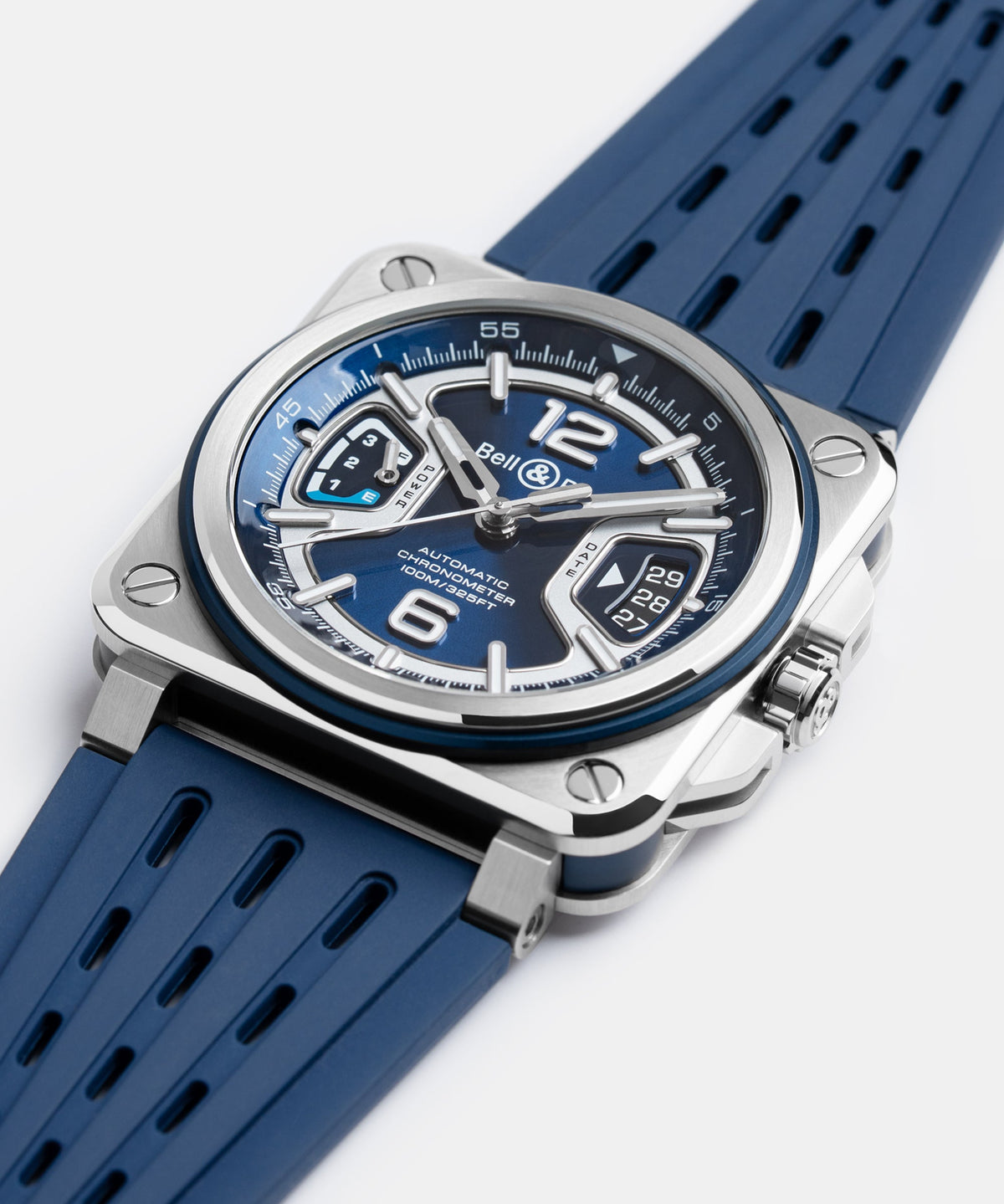 Bell & Ross Watch BR-X3 Blue Steel BRX3R-BLU-ST/SRB