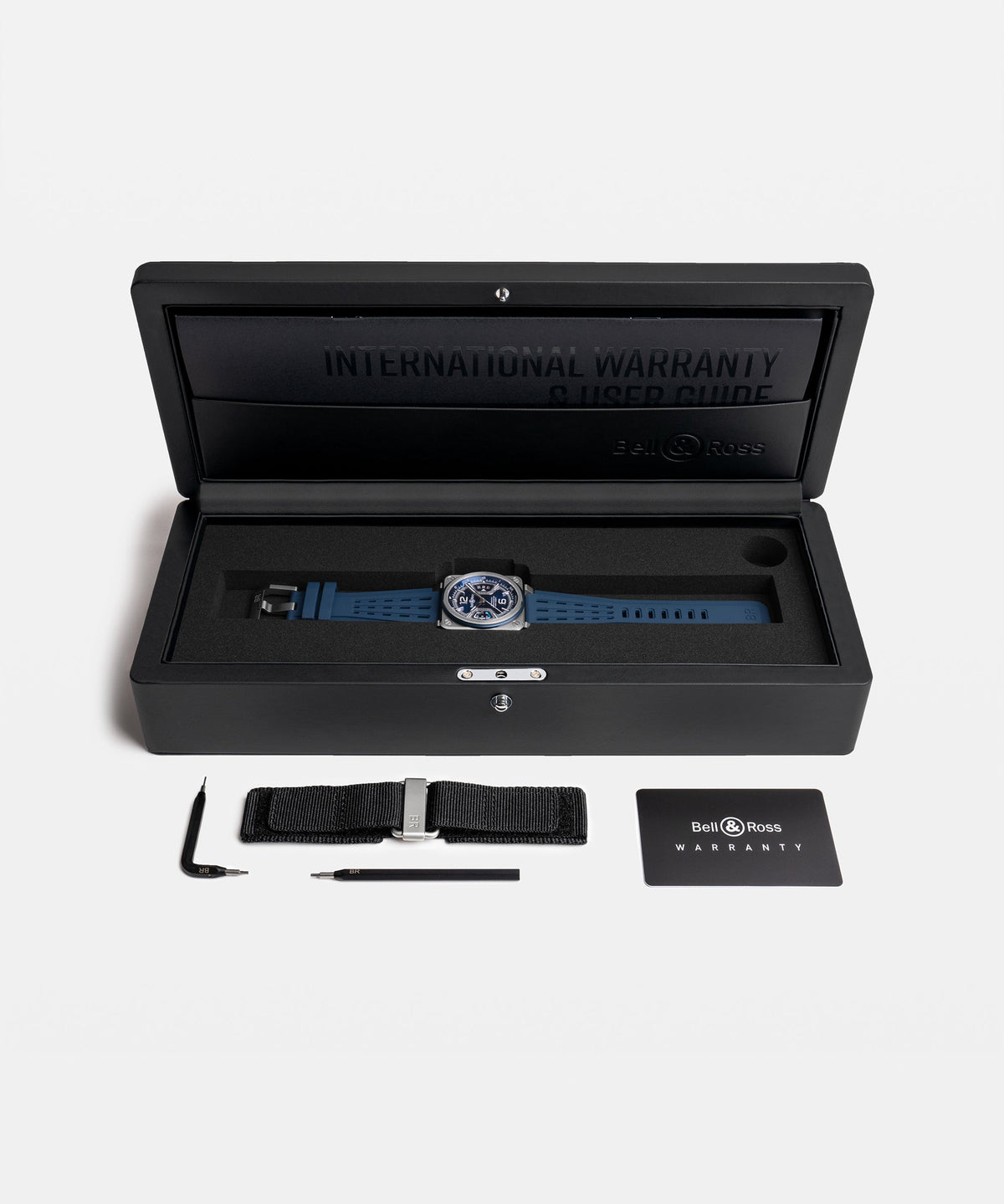 Bell & Ross Watch BR-X3 Blue Steel BRX3R-BLU-ST/SRB