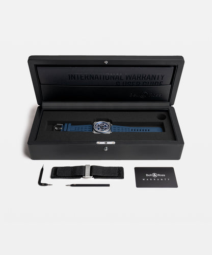 Bell & Ross Watch BR-X3 Blue Steel BRX3R-BLU-ST/SRB