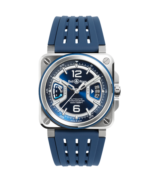 Bell & Ross Watch BR-X3 Blue Steel BRX3R-BLU-ST/SRB